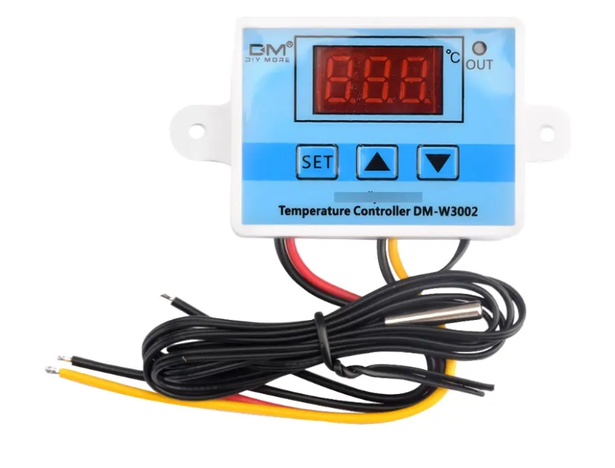 Termostato W3002 Sensor Ajustable 110v/220v Controlador de temperatura